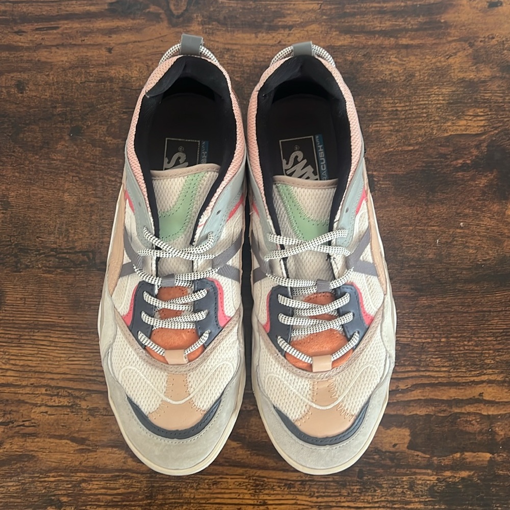 Gently Worn Varix Multi Colored Vans Size 8 Men's - image 4